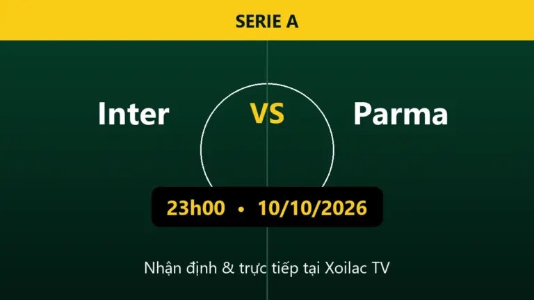 Nhận định Inter vs Parma 23h00 ngày 10/10/2026